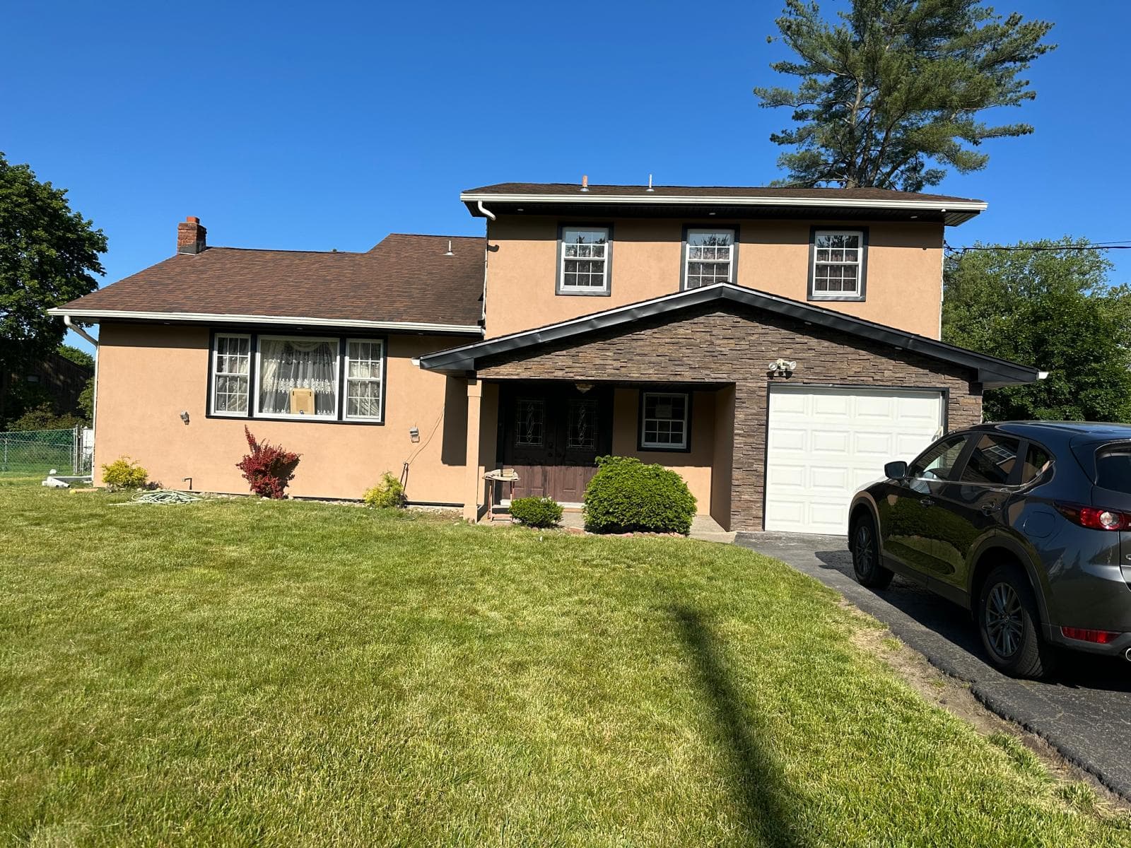 Exterior brick construction by Jersey All Construction